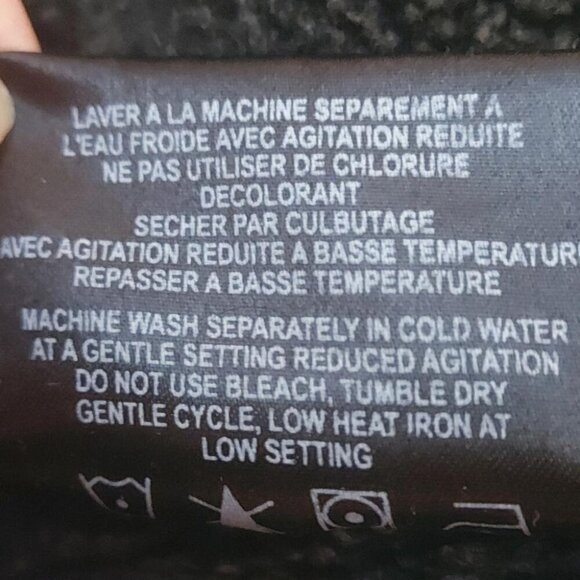 Streetwear Aviator Jacket Black Sherpa Lined Vintage Bomber - Picture 8 of 12